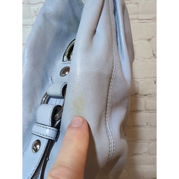 VTG Coach #14336 Hobo Madison Maggie Purple Lavender Leather Shoulder Bag - Picture 5 of 16